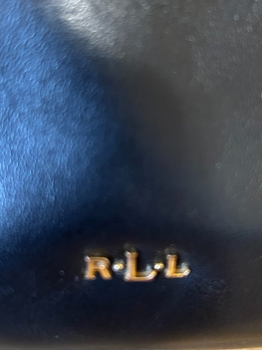 Lauren | Ralph Lauren Leather Crossbody Purse Black - Picture 3 of 16